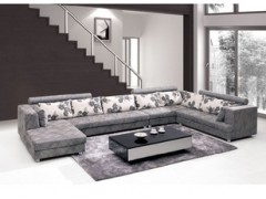 U字型布艺沙发，实用性沙发，沙发套装家具组合