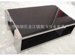 新款钢化玻璃现代简约2012茶几6098