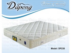 绒布拉丝弹簧加厚三边床垫 DP238