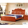 天利圆8838橡木床，厂家批发实木床，双人床，白胚床，餐椅