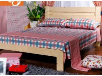 尚美林实木床双人单人床1.8大床1.5松木床1米松木家具1.2米儿童床