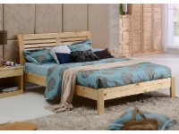 喜梦宝实木床 1.5米松木床 简约现代实木床 原木床