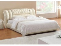 皮儿 品牌家具 软体床 皮艺床 1.5 1.8米 双人床 真皮床 婚床 床