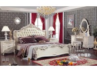 大森林家具G8 欧式床 婚床 实木床 田园床 双人床床 1.8米 特价