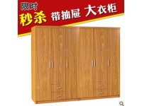 家居板式组合2二两门3三门4四门衣柜整体大衣柜