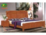 天利圆622橡木床，厂家批发实木床|双人床|白坯床|餐椅