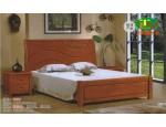 天利圆623橡木床，厂家批发实木床|双人床|白坯床|餐椅
