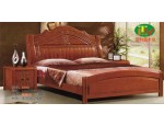 天利圆626橡木床，厂家批发实木床|双人床|白坯床|餐椅