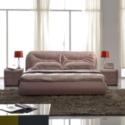 【欧诺恒家具】欢迎订购高品质皮床  高贵典雅  厂家大量供应