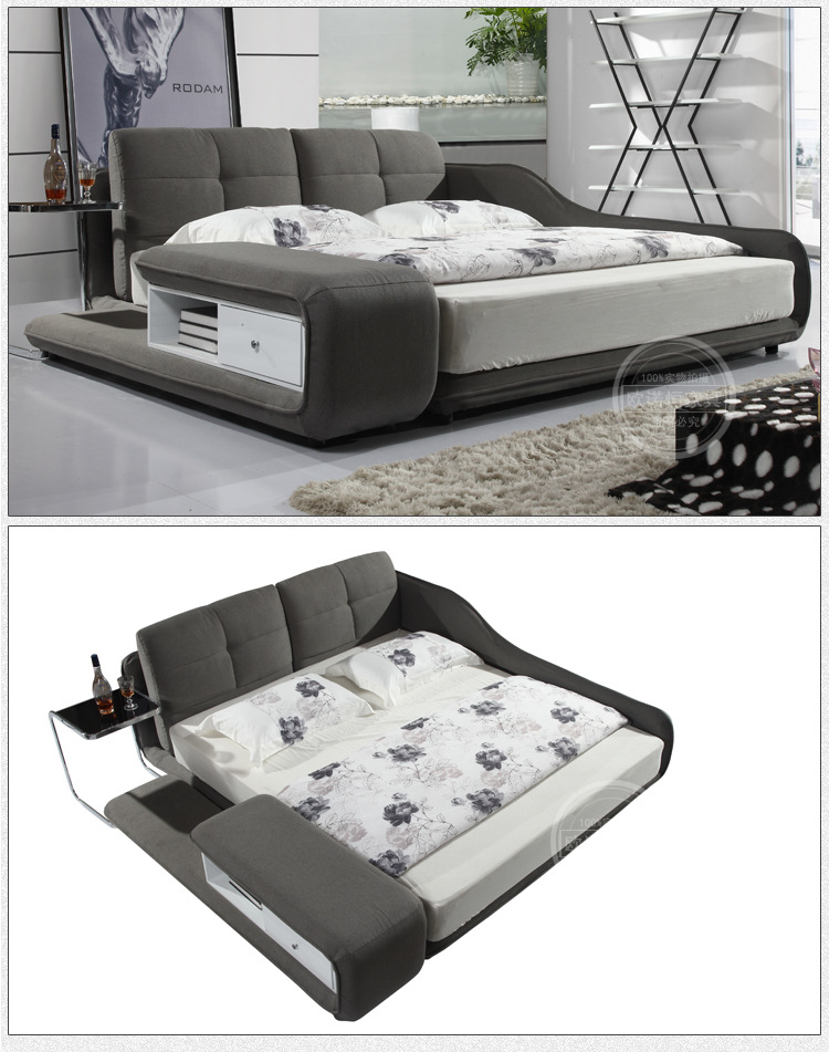 【欧诺恒家具】 欢迎订购 厂家大量直销高品质布床 价格优惠