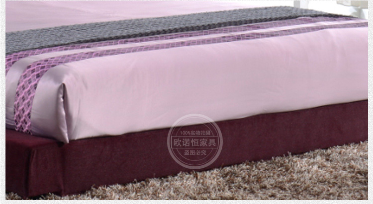 【欧诺恒家具】厂家优质供应高品质布床   大量直销   欢迎订购