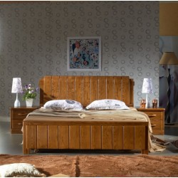 木可馨  美国进口白腊木实木床 水曲柳高档实木床 1.8米双人床