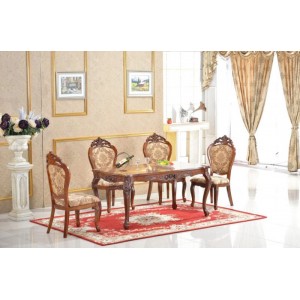 厂家直销 欧式餐椅实木家具 酒店餐厅实木休闲椅 优质做工