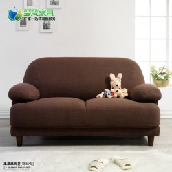 【梦梵】日式小户型布艺沙发 特价爆款双人位小沙发 创意布艺沙发