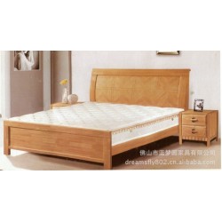 促销价实木床/橡木床/木床/梦园家具/一张起批XT-W26