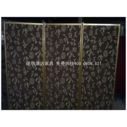 供应酒店屏风 各式酒店屏风 佛山顺德龙江定制各式酒店屏风