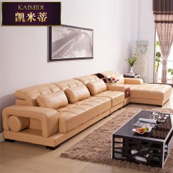 真皮沙发进口黄牛皮客厅组合 大小户型现代转角皮艺沙发 厂家直销