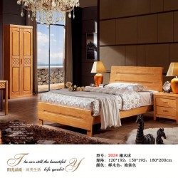 批发实木家具实木床1.2米单人床童床酒店旅店员工宿舍床203#厚款