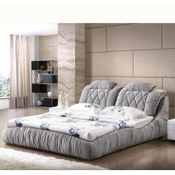 布艺床 现代简约休闲1.8米婚床布床 厂家特价包邮