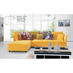 休闲布艺沙发 现代小户型客厅转角沙发 简约组合家居 厂家直销