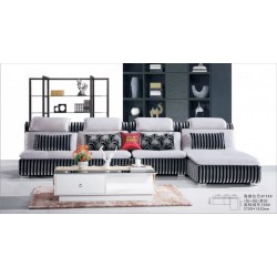 厂家特价直销 布艺沙发 现代简约组合转角 大小户型客厅