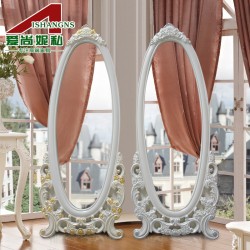 家具 穿衣镜 试衣镜 欧式穿衣镜 韩式化妆镜落地镜全身镜