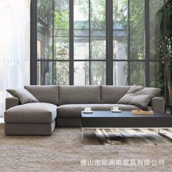 厂家直销布艺沙发组合现代客厅 宜家小户型沙发转角家具批发特价
