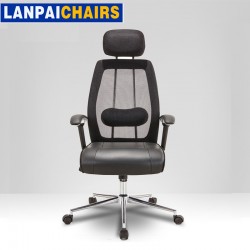 岚派电脑椅子 家用办公椅 时尚转椅 人体工学老板网格椅子LP-620A