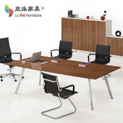 岚派办公家具简易板式大小型会议桌椅简约现代长条桌接待会议台