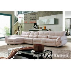 特价供应组合真皮沙发 L型真皮沙发 佛山沙发批发