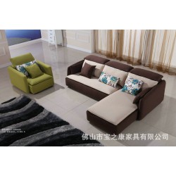 精品展示新款布艺沙发 客厅布艺沙发 转角布艺沙发加工