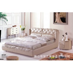 大量供应休闲布艺床 单人休闲床 欧式休闲床 佛山休闲软床