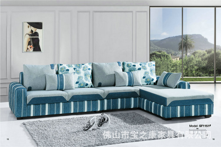 顺德布艺沙发厂供应小户型布艺沙发 可拆洗布艺沙发 布艺沙发定制