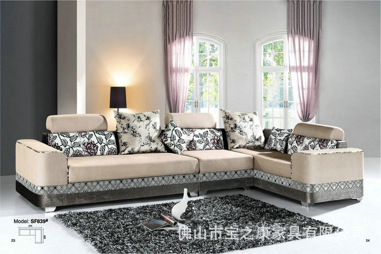 顺德布艺沙发厂供应小户型布艺沙发 可拆洗布艺沙发 布艺沙发定制