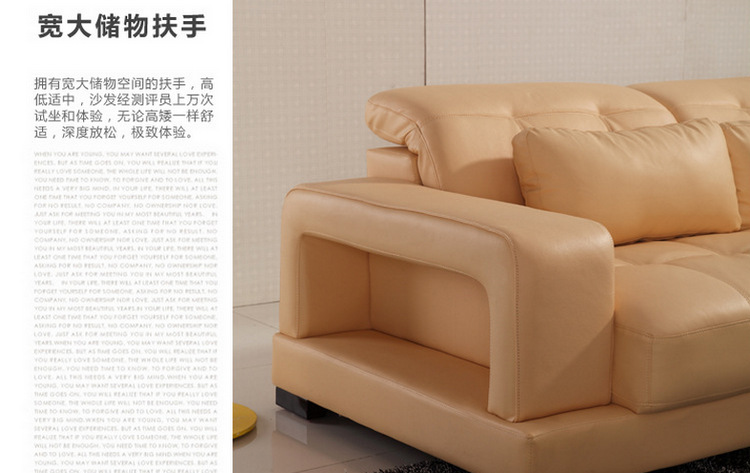 真皮沙发厂供应组合真皮沙发 新款真皮沙发 L型真皮沙发