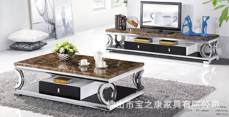 特价供应五金玻璃茶几 玻璃茶几 创意茶几 佛山休闲茶几