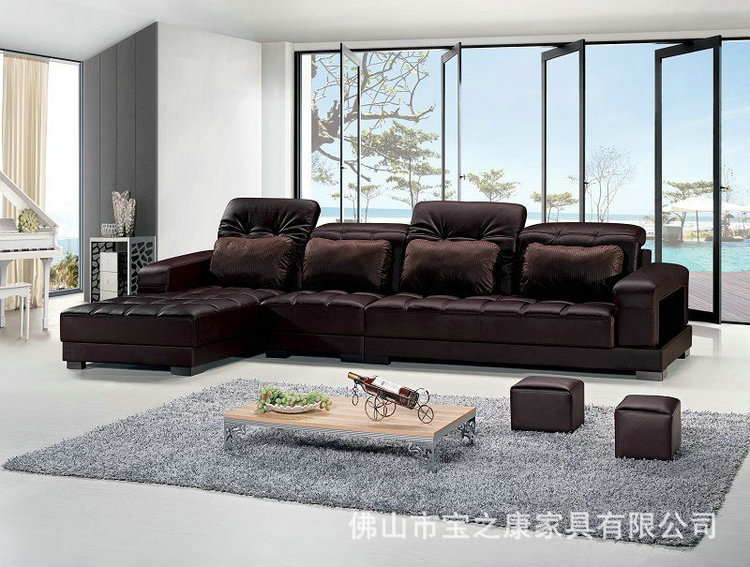 热销供应真皮沙发 客厅真皮沙发 佛山真皮沙发 真皮沙发定制
