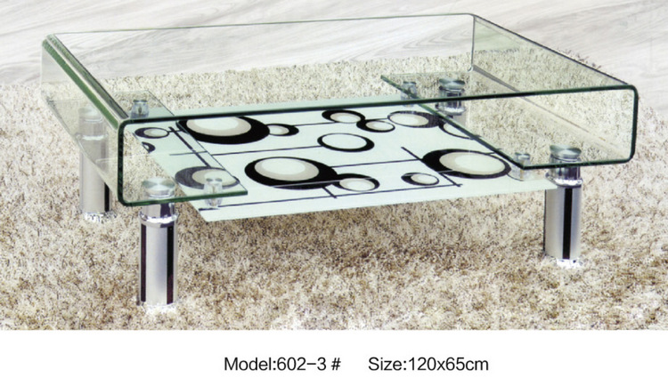 大量供应玻璃茶几 顺德休闲茶几 办公玻璃茶几 玻璃茶几加工