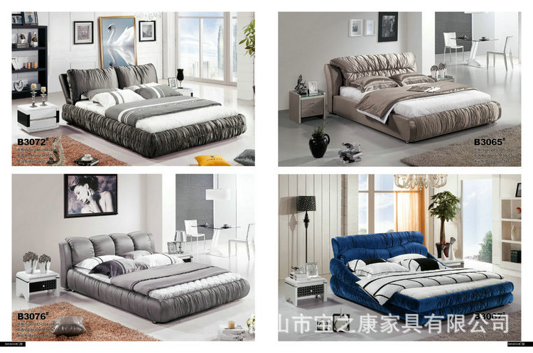 休闲软床厂供应小户型休闲软床 休闲床 双人休闲床