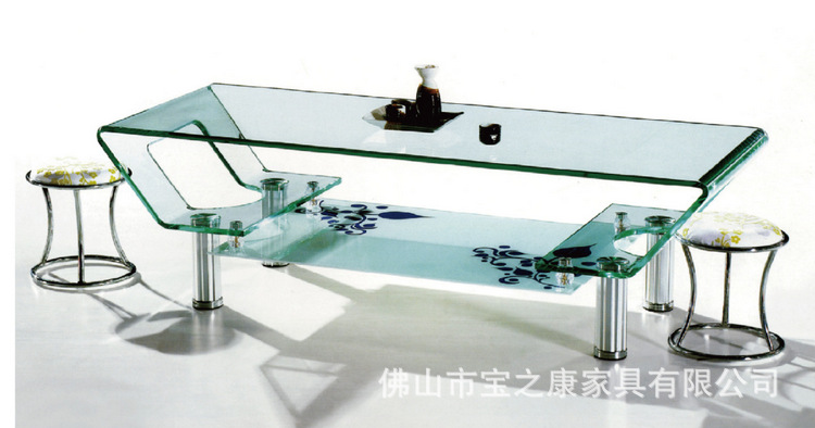 热销推荐五金玻璃茶几 时尚茶几 创意茶几 顺德休闲茶几