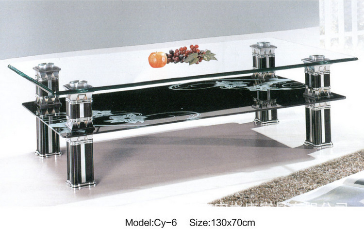 专业供应简约茶几 时尚茶几 五金玻璃茶几 办公时尚茶几
