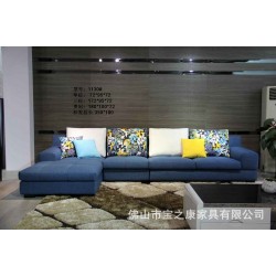 顺德布艺沙发厂供应沙发 布艺转角沙发 转角沙发批发