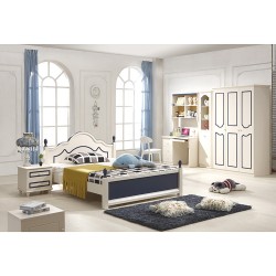 男孩  青少年儿童单人床 青少年简易 少年床1.5/1.2米