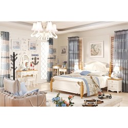 罗曼法式地中海组合成套家具高档耐用经典卧室家具