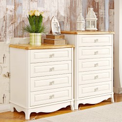 罗曼法式地中海斗柜实木方便耐用厂家大量供应储物柜欢迎选购