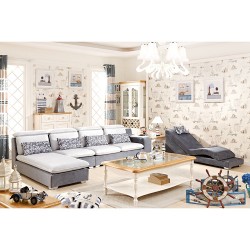 高档地中海餐厅客厅组合小户型沙发 厂家批发价格优惠