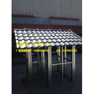 湖南祁东别墅仿古屋面瓦   防腐树脂瓦安装