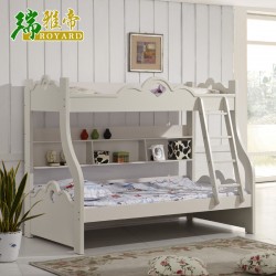 《荐 》 韩式双层床 儿童家具儿童双层床 白色公主床   价优