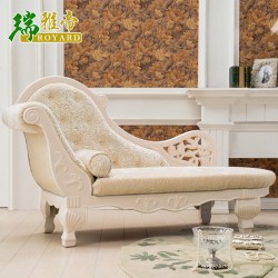 厂家直销 批发价布艺贵妃椅沙发单人沙发欧式沙发卧室沙发