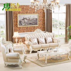 厂家直销 多人组合真皮沙发客厅沙发法式欧式真皮沙质量保证